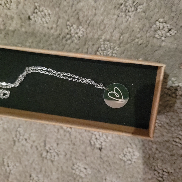 Latched Mama Silver Stainless Steel Necklace - Picture 3 of 3